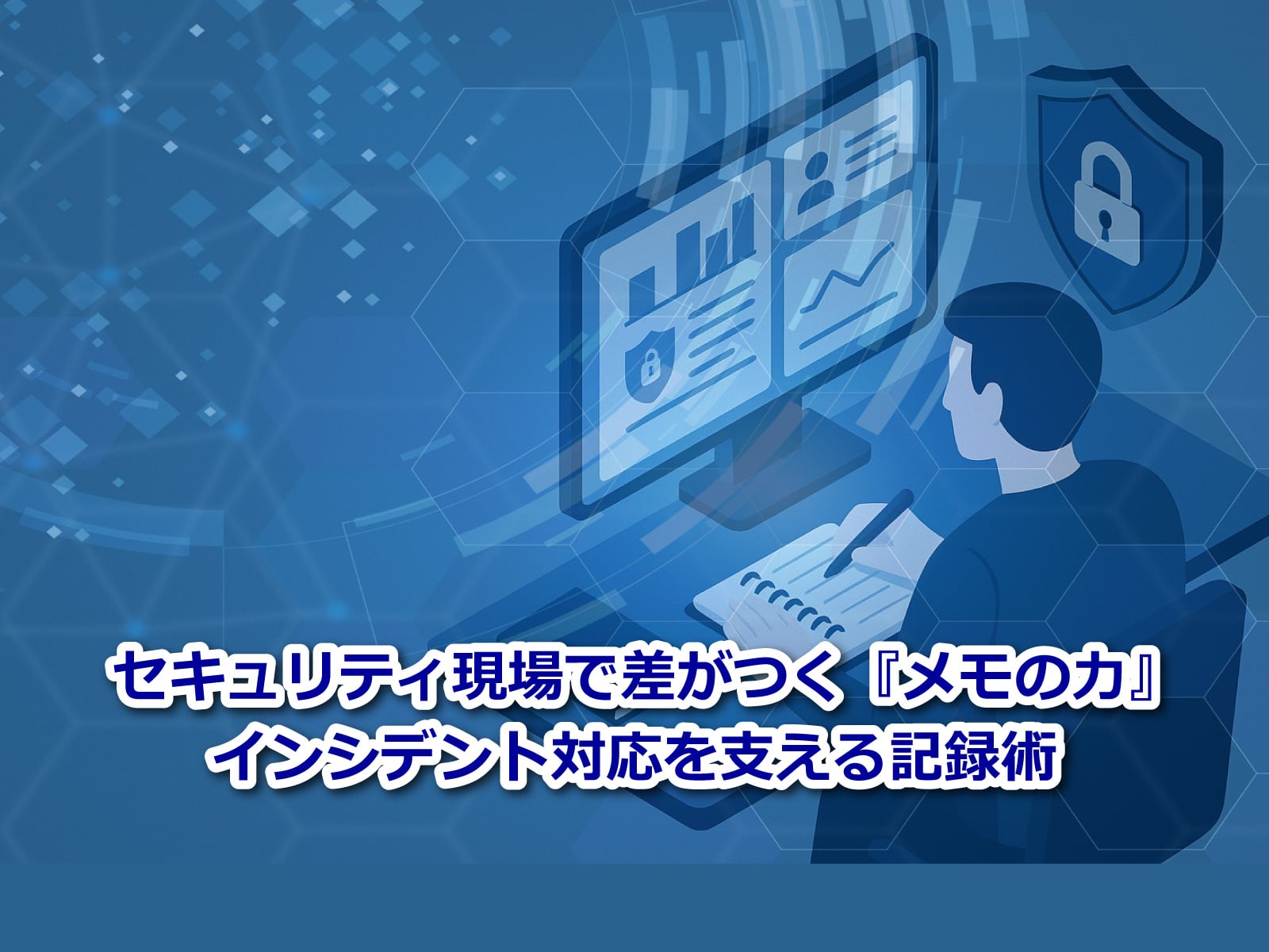 セキュアイノベーション：セキュリティブログ「セキュリティ現場で差がつく『メモの力』―インシデント対応を支える記録術」